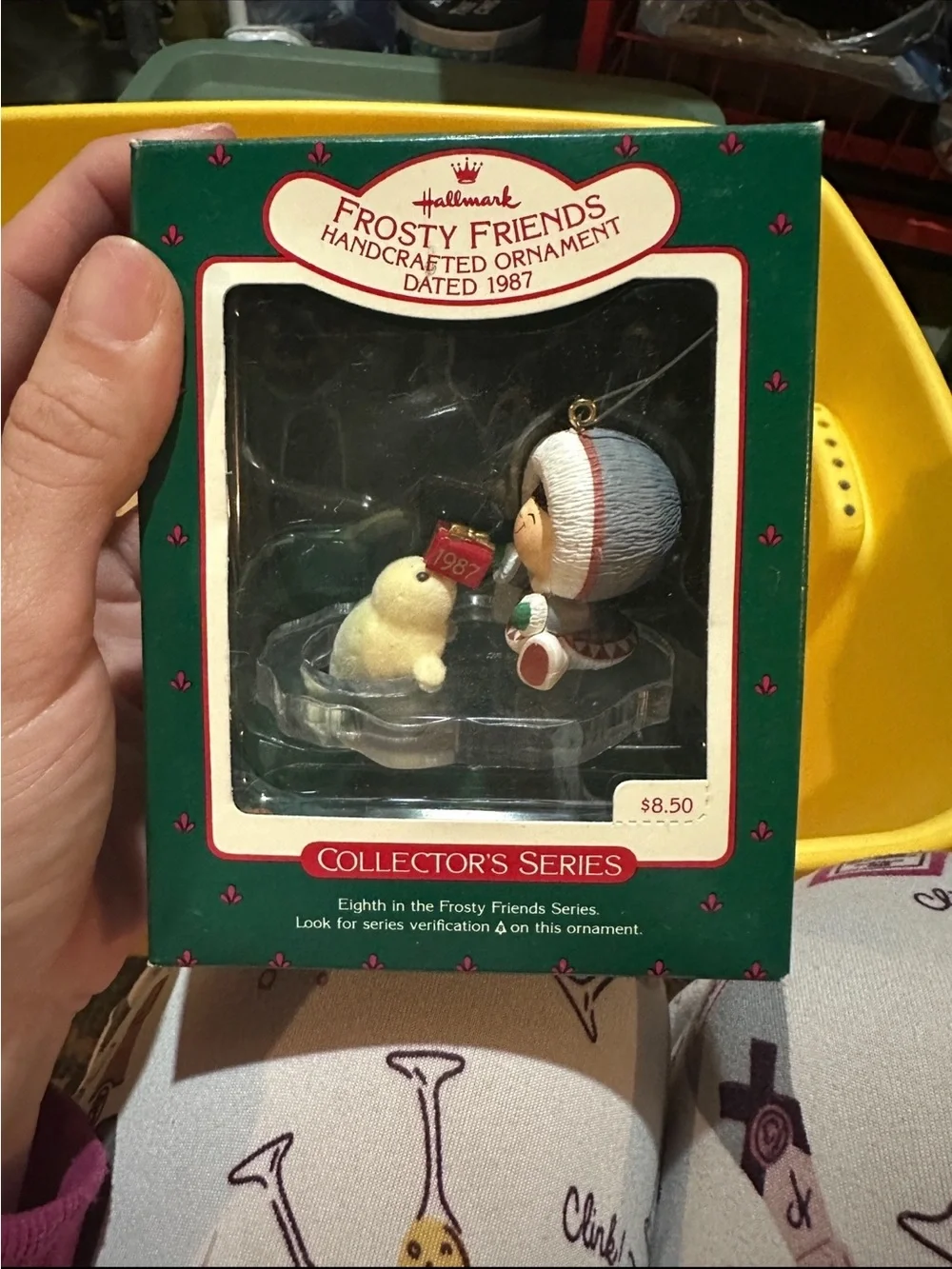 Hallmark Frosty Friends Ornament Vinage 1987 #8